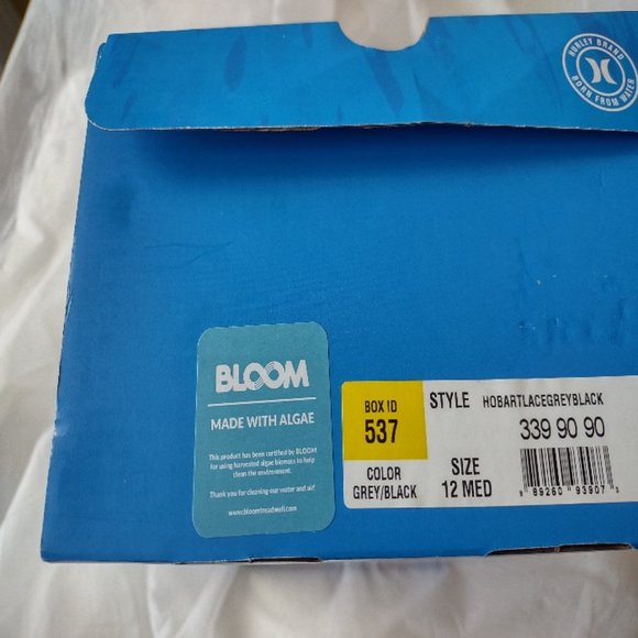 HURLEY Hobart Men's Lace-up Sneakers Size 12 NEW IN BOX - Picture 11 of 11